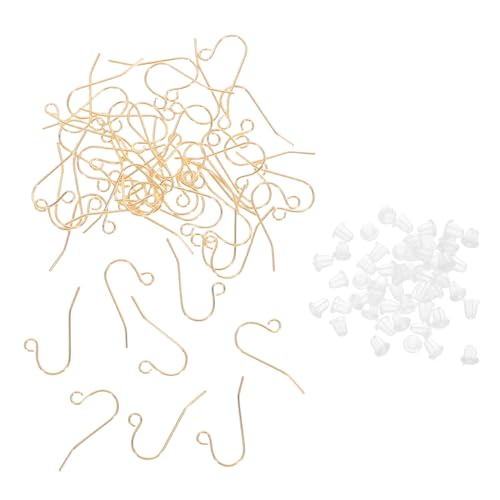 UTHCLO Teiliges DIY V-form aus Hautfreundlichem Metall mit Ohrstoppern Langlebige Ohrschmuckteile zum Ohrringe Selber Machen und Basteln Schmuckzubehör für Frauen UTHCLO Teiliges DIY V-form aus Hautfreundlichem Metall mit Ohrstoppern Langlebige Ohrschmuckteile zum Ohrringe Selber Machen und Basteln Schmuckzubehör für Frauen von UTHCLO