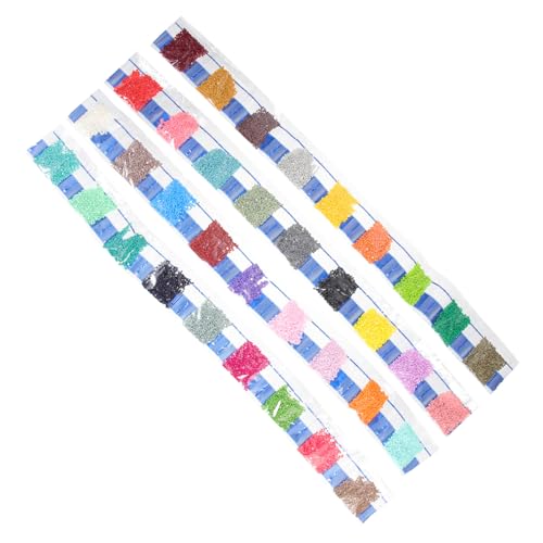 UTHCLO Teiliges Flache Quadratische Resin Diamanten Mehrfarbige Bastelperlen für DIY Diamantmalerei Glänzende Hochwertige Acrylsteine für Kreative Handarbeiten von UTHCLO