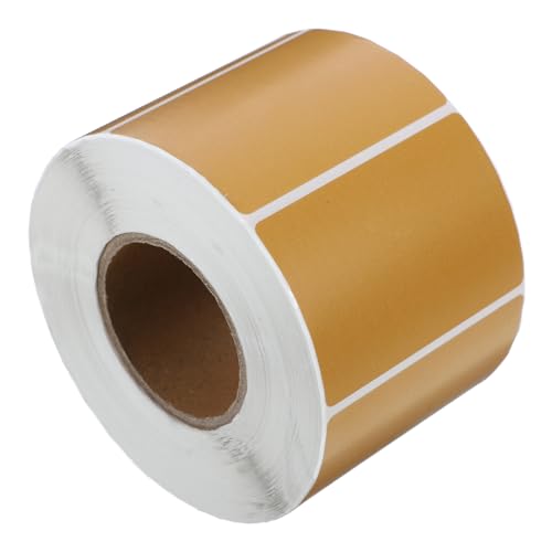 UTHCLO Thermoetiketten Rolle Selbstklebend Braune Thermosensitive Versandaufkleber für Etikettendrucker Büro Versand Beschriftung UTHCLO Thermoetiketten Rolle Selbstklebend Braune Thermosensitive Versandaufkleber für Etikettendrucker Büro Versand Beschriftung von UTHCLO