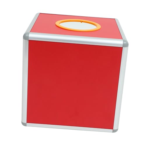 UTHCLO Transparente Einseitige Rote Lostrommel aus Aluminiumlegierung Vielseitige Würfelförmige Spenden Wahlurne mit Praktischem Öffnungsdesign für Fundraising Zufällige Zufällige Farbe UTHCLO Transparente Einseitige Rote Lostrommel aus Aluminiumlegierung Vielseitige Würfelförmige Spenden Wahlurne mit Praktischem Öffnungsdesign für Fundraising Zufällige Zufällige Farbe von UTHCLO