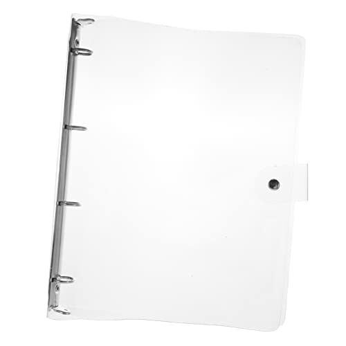 UTHCLO Transparente Notizbuchhülle Ringbuch Abdeckung mit Druckknopf für Schule und Schützende Loseblatt Notizbuchschale Süßes Design UTHCLO Transparente Notizbuchhülle Ringbuch Abdeckung mit Druckknopf für Schule und Schützende Loseblatt Notizbuchschale Süßes Design von UTHCLO