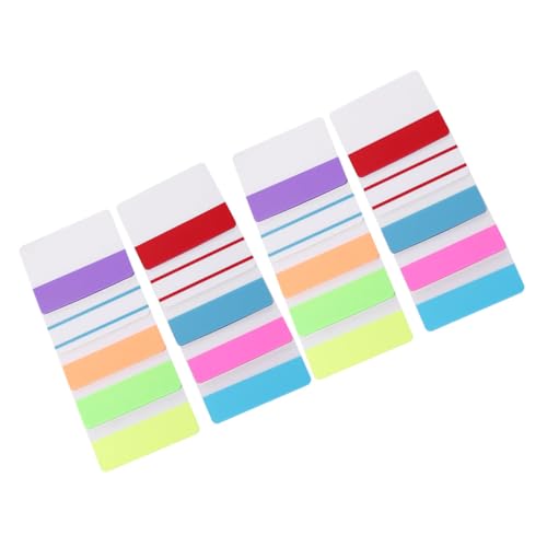 UTHCLO Transparente Selbstklebende Page Tabs für Bücher und Notizbücher Wiederverwendbare Lesezeichen mit Farbigen Markierungsstreifen Praktische Index aufkleber für Studium Büro und UTHCLO Transparente Selbstklebende Page Tabs für Bücher und Notizbücher Wiederverwendbare Lesezeichen mit Farbigen Markierungsstreifen Praktische Index aufkleber für Studium Büro und von UTHCLO