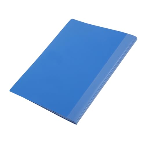 UTHCLO Transparenter Präsentationsordner Kunststoff Dokumentenmappe Blau Vielseitiger Organizer für Kunstwerke Berichte Notenblätter Leicht Praktisch für Büro Schule Zuhause von UTHCLO