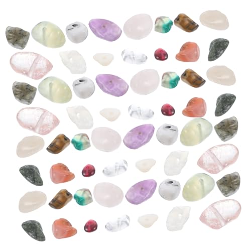 UTHCLO Unregelmäßige Natursteinperlen DIY Schmuckset Fächer Lose Edelsteine Für Halsketten Und Armbänder Gestaltung Für Schmuckliebhaber von UTHCLO
