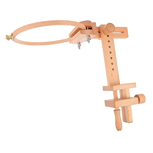 UTHCLO Verstellbarer Kreuzrahmenständer 360°-drehung Stickständer Holz-stickwerkzeug-set UTHCLO Verstellbarer Kreuzrahmenständer 360°-drehung Stickständer Holz-stickwerkzeug-set von UTHCLO