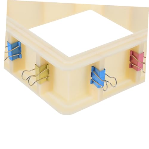UTHCLO Verstellbarer Silikon Mould Housing Rahmen Langlebigem Kunststoff Auslaufsicher für Diy Resin Kerzen und Seifenherstellung Vielseitig für Hobby und UTHCLO Verstellbarer Silikon Mould Housing Rahmen Langlebigem Kunststoff Auslaufsicher für Diy Resin Kerzen und Seifenherstellung Vielseitig für Hobby und von UTHCLO