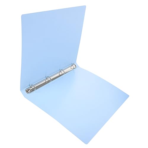 UTHCLO Vierloch Ordner Dokumentenmappe mit Aktivem Blauen Design Dokumentenorganizer Tasche für Büro Schule Geschäft Vielseitiger File Folder zur Geordneten Aufbewahrung Wichtiger von UTHCLO