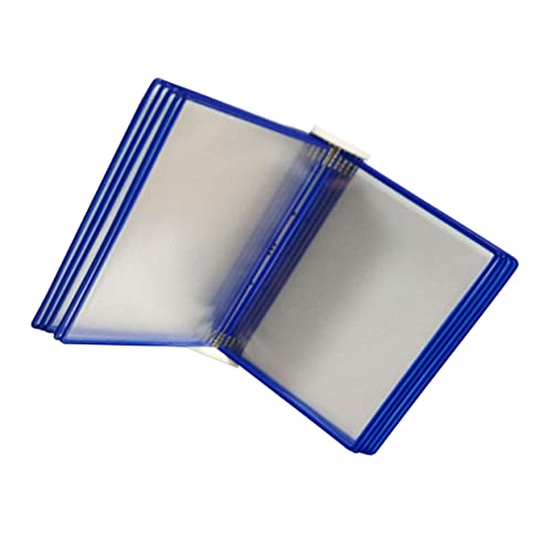 UTHCLO Wandhängender Dokumentenhalter aus Robustem Material Seitiger Wandordnerhalter für Büro Schule Meetingräume Platzsparender Organizer in Schlichtem Blau UTHCLO Wandhängender Dokumentenhalter aus Robustem Material Seitiger Wandordnerhalter für Büro Schule Meetingräume Platzsparender Organizer in Schlichtem Blau von UTHCLO