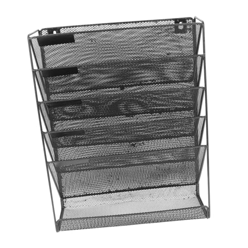 UTHCLO Wandhängendes Metall Aktenregal mit Platzsparender Dokumentenorganizer für Büro Wandhalterung für Ordner und Aktenablage Praktischer Wandaufbewahrung Organizer UTHCLO Wandhängendes Metall Aktenregal mit Platzsparender Dokumentenorganizer für Büro Wandhalterung für Ordner und Aktenablage Praktischer Wandaufbewahrung Organizer von UTHCLO