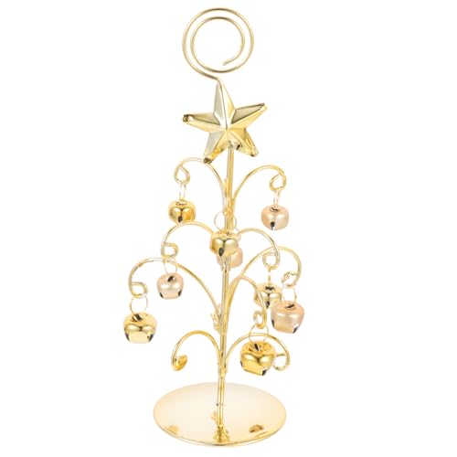 UTHCLO Weihnachtlicher Tischkartenhalter Tannenbaum Design Stabiler Foto und Memo Clip für Party Tischdekoration von UTHCLO