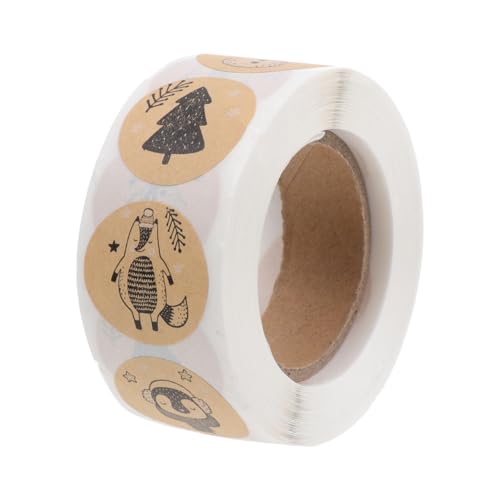 UTHCLO Weihnachtsaufkleber Selbstklebende Etiketten mit Festlichen Motiven Vielseitig für Geschenkverpackung Scrapbooking und Lebensmittelverpackung für Weihnachten UTHCLO Weihnachtsaufkleber Selbstklebende Etiketten mit Festlichen Motiven Vielseitig für Geschenkverpackung Scrapbooking und Lebensmittelverpackung für Weihnachten von UTHCLO