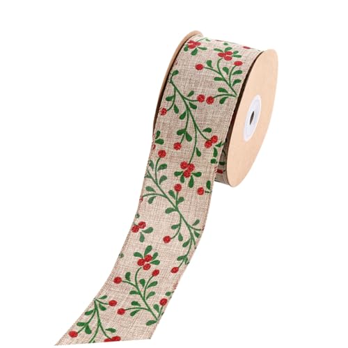 UTHCLO Weihnachtsdekorationsband DIY Schleifenband mit Weihnachtsmotiven Robustes Geschenkband für Geschenkverpackung und Partydeko Farbenfrohes Bastelband für Weihnachtsbaum und UTHCLO Weihnachtsdekorationsband DIY Schleifenband mit Weihnachtsmotiven Robustes Geschenkband für Geschenkverpackung und Partydeko Farbenfrohes Bastelband für Weihnachtsbaum und von UTHCLO