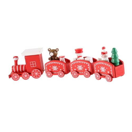 UTHCLO Weihnachtszug Holzornament Rote Zugfigur als Kuchenornament und Partydekoration für Geburtstagstisch und festliche Anlässe UTHCLO Weihnachtszug Holzornament Rote Zugfigur als Kuchenornament und Partydekoration für Geburtstagstisch und festliche Anlässe von UTHCLO