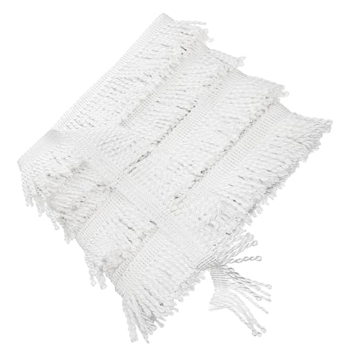 UTHCLO Weiße Polyester Quastenborte DIY Fransenbordüre für Vorhänge Kissen Dekoration Nähen Zubehör UTHCLO Weiße Polyester Quastenborte DIY Fransenbordüre für Vorhänge Kissen Dekoration Nähen Zubehör von UTHCLO