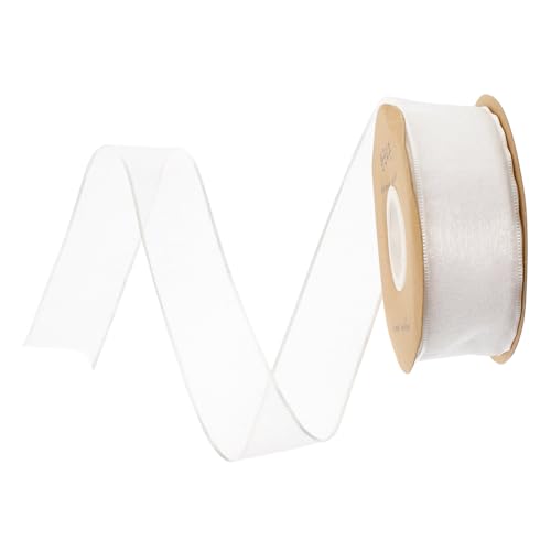 UTHCLO Weißes Geschenkband für DIY Schleifen Basteln und Blumenstrauß Glattes Helles Geschenkband für Partydekoration und Haarschmuck Vielseitiges Reißfestes Geschenkverpackungsband UTHCLO Weißes Geschenkband für DIY Schleifen Basteln und Blumenstrauß Glattes Helles Geschenkband für Partydekoration und Haarschmuck Vielseitiges Reißfestes Geschenkverpackungsband von UTHCLO