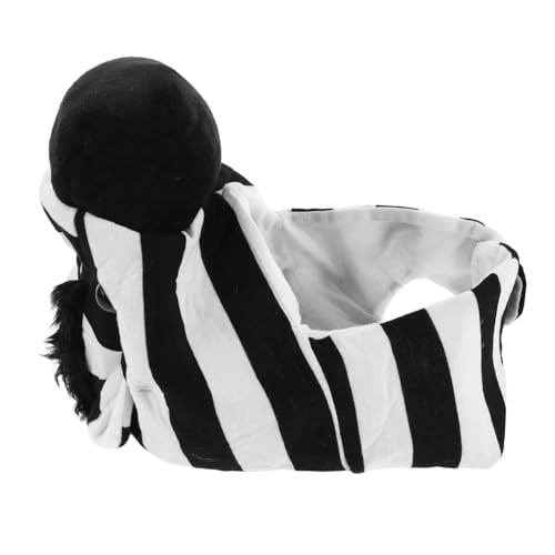 UTHCLO Zebra Halloween Hut mit Einzigartigem Tierdesign Passform Nachhaltiges Kostüm Accessoire für Erwachsene Foto Requisit für Party Karneval und Cosplay von UTHCLO