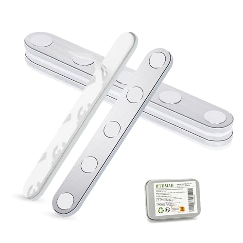 UTOMAG 4 Stück Magnete Selbstklebend Extra Stark 68x10x2mm Magnetband Flach Stark Magnetband zum Kleben Neodym Magnete Klebemagnete für Schule, Büro UTOMAG 4 Stück Magnete Selbstklebend Extra Stark 68x10x2mm Magnetband Flach Stark Magnetband zum Kleben Neodym Magnete Klebemagnete für Schule, Büro von UTOMAG