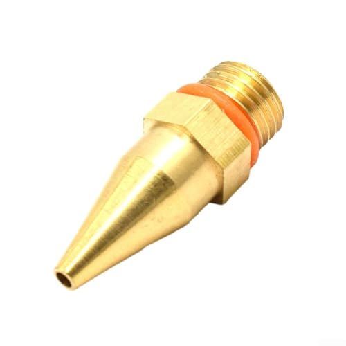 Kupfer-Heißkleberdüse für Klebstoffsprüher, Anti-Leck-Design, verbessert die Benutzererfahrung in verschiedenen Anwendungen (34 x 2,0 mm) von UTTASU