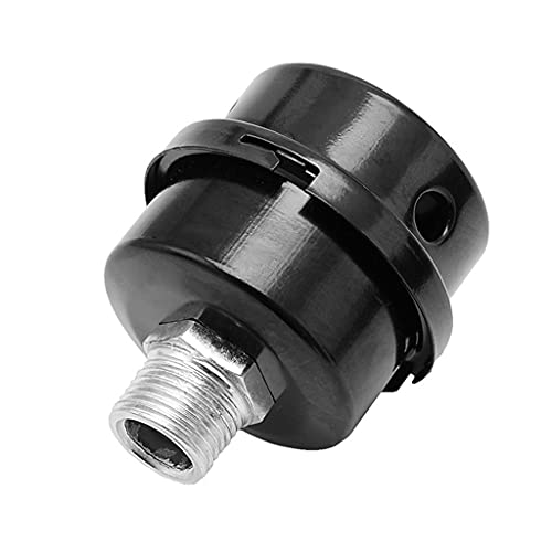 Schalldämpfer mit 1/2 Zoll, 3/4 Zoll, 5/8 Zoll Gewinde, Geräuschfilter, Schalldämpfer – Reduziert Lärm und verbessert die Effizienz, 1 Stück(12.5MM) von UTTDP