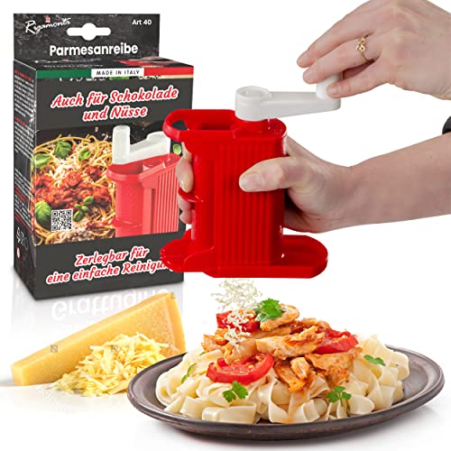 UTiLE Parmesanreibe mit Kurbel: Der Profi-Küchenhelfer für perfekt geriebenen Parmesan - Spülmaschinenfest, Aufbewahrungsfähig und Langlebig UTiLE Parmesanreibe mit Kurbel: Der Profi-Küchenhelfer für perfekt geriebenen Parmesan - Spülmaschinenfest, Aufbewahrungsfähig und Langlebig von UTiLE CB