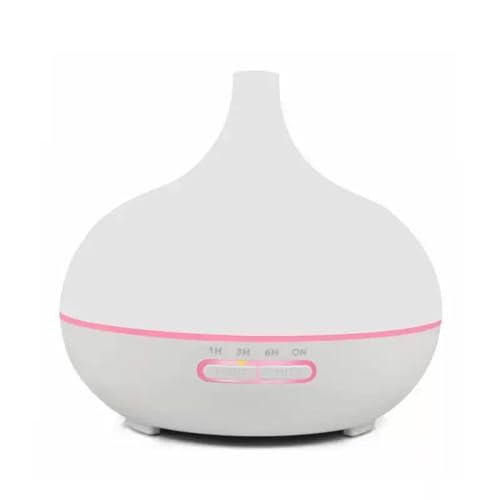 UUE Aroma Diffuser, 550ml Aroma Diffuser für Duftöle, Ultraschall Luftbefeuchter Aromatherapie Öle Diffusor 7 farbigem LED Licht, Zeiteinstellung von 1-6H möglich für Schlafzimmer, Büro, Yoga, Spa UUE Aroma Diffuser, 550ml Aroma Diffuser für Duftöle, Ultraschall Luftbefeuchter Aromatherapie Öle Diffusor 7 farbigem LED Licht, Zeiteinstellung von 1-6H möglich für Schlafzimmer, Büro, Yoga, Spa von UUE