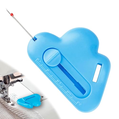 1 x blaue magnetische Nahtführung, wolkenförmiger magnetischer Säumerführungsmagnet mit integriertem einziehbarem Nahttrenner, Universal-Nähmaschine 1 x blaue magnetische Nahtführung, wolkenförmiger magnetischer Säumerführungsmagnet mit integriertem einziehbarem Nahttrenner, Universal-Nähmaschine von UUNEYX