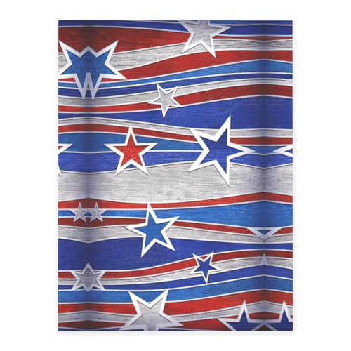 Patriotische Sterne, Musterdruck, stilvolle Kristall-Aufkleber, Kunstharz, ästhetische Aufkleber für Laptop, Skateboard, Wasserflasche, Sammelalbum von UVBDF