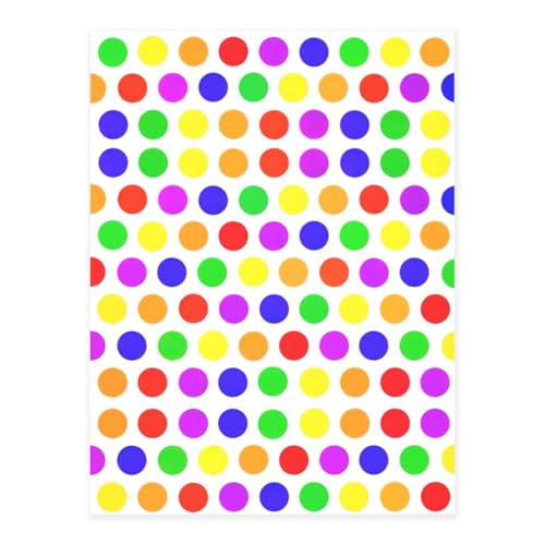 Schöner gepunkteter Druck, stilvolle Kristall-Aufkleber, Kunstharz, ästhetische Aufkleber für Laptop, Skateboard, Wasserflasche, Sammelalbum von UVBDF
