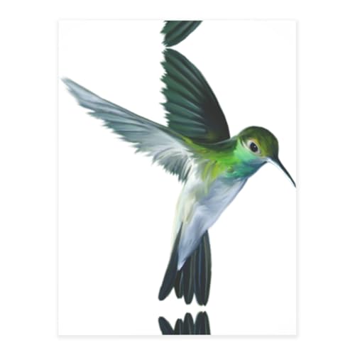 Stilvolle Kristall-Aufkleber, Motiv: fliegender Vogel, Kunstharz, ästhetische Aufkleber für Laptop, Skateboard, Wasserflasche, Sammelalbum von UVBDF