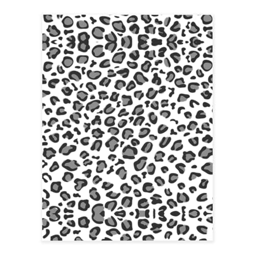 Stilvolle Kristall-Aufkleber mit Leopardenmuster, Kunstharz, ästhetische Aufkleber für Laptop, Skateboard, Wasserflasche, Sammelalbum von UVBDF