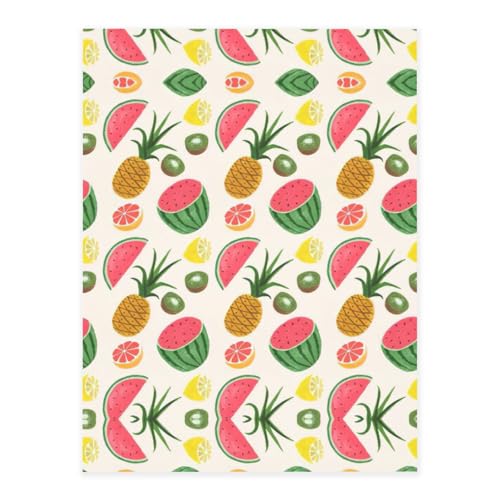 Stilvolle Kristall-Aufkleber mit tropischen Früchten, Kunstharz, ästhetische Aufkleber für Laptop, Skateboard, Wasserflasche, Sammelalbum von UVBDF