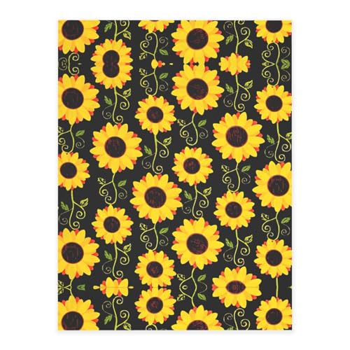 Stilvoller Sonnenblumen-Druck, stilvolle Kristall-Aufkleber, Kunstharz, ästhetische Aufkleber für Laptop, Skateboard, Wasserflasche, Sammelalbum von UVBDF