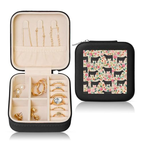 UVBDF Personalisierte Schmuckschatulle, Reiseetui, Luxus-Etui, Valentinstagsgeschenk, Hochzeitsgeschenk UVBDF Personalisierte Schmuckschatulle, Reiseetui, Luxus-Etui, Valentinstagsgeschenk, Hochzeitsgeschenk von UVBDF