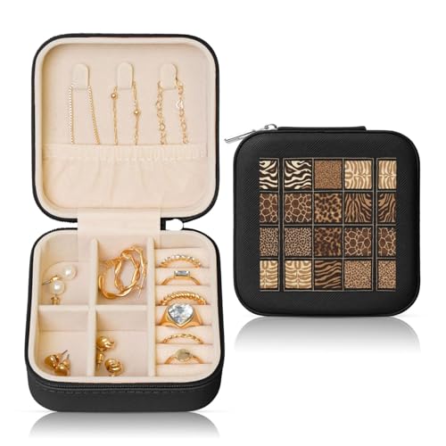 UVBDF Personalisierte Schmuckschatulle, Reiseetui, luxuriöses Etui, Valentinstagsgeschenk, Hochzeitsgeschenk UVBDF Personalisierte Schmuckschatulle, Reiseetui, luxuriöses Etui, Valentinstagsgeschenk, Hochzeitsgeschenk von UVBDF