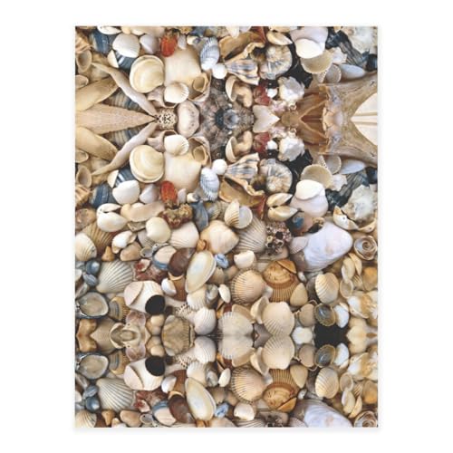 Verschiedene Muschel-Druck, stilvolle Kristall-Aufkleber, Kunstharz, ästhetische Aufkleber für Laptop, Skateboard, Wasserflasche, Sammelalbum von UVBDF