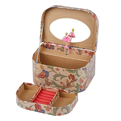 UWALLS Spieluhr Musikkiste der musikalischen Ballerina for Mädchen und kleine Mädchen Schmuckschatulle Geschenke von UWALLS