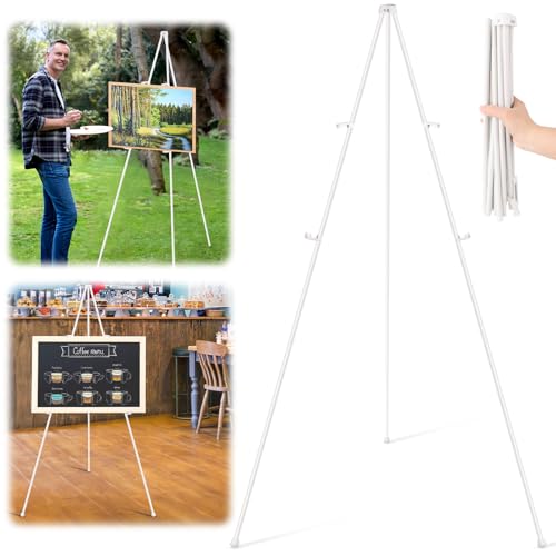 160cm Staffelei Stand Einstellbare Staffeleien Staffelei Groß Staffelei Hochzeit Staffelei Weiß Portable Künstler Staffelei Stand Staffelei Ständer für Hochzeitsschilder und Poster für Malerei Show 160cm Staffelei Stand Einstellbare Staffeleien Staffelei Groß Staffelei Hochzeit Staffelei Weiß Portable Künstler Staffelei Stand Staffelei Ständer für Hochzeitsschilder und Poster für Malerei Show von UWOBEFO