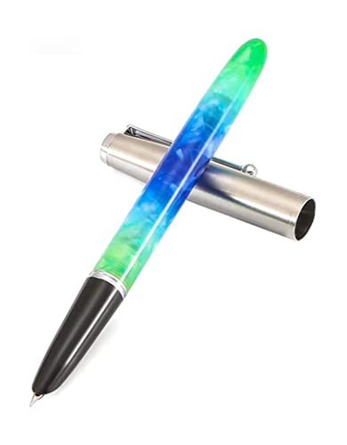 UYHBCNQD Luxuriöse Tintenschreiber, Kristall-Acryl-Füllfederhalter mit 0,38 mm feiner Spitze, Schreibstifte, Kalligraphie-Stifte für Männer und Frauen, erstaunlich UYHBCNQD Luxuriöse Tintenschreiber, Kristall-Acryl-Füllfederhalter mit 0,38 mm feiner Spitze, Schreibstifte, Kalligraphie-Stifte für Männer und Frauen, erstaunlich von UYHBCNQD
