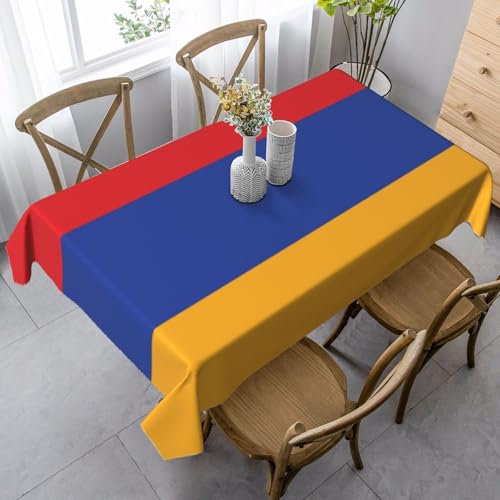 UYHhgqw Rechteckige Tischdecke, Motiv: Flagge von Armenien, 89 x 140 cm, Pfirsichhaut-Samtmaterial, perfekt für Thanksgiving, Weihnachten UYHhgqw Rechteckige Tischdecke, Motiv: Flagge von Armenien, 89 x 140 cm, Pfirsichhaut-Samtmaterial, perfekt für Thanksgiving, Weihnachten von UYHhgqw