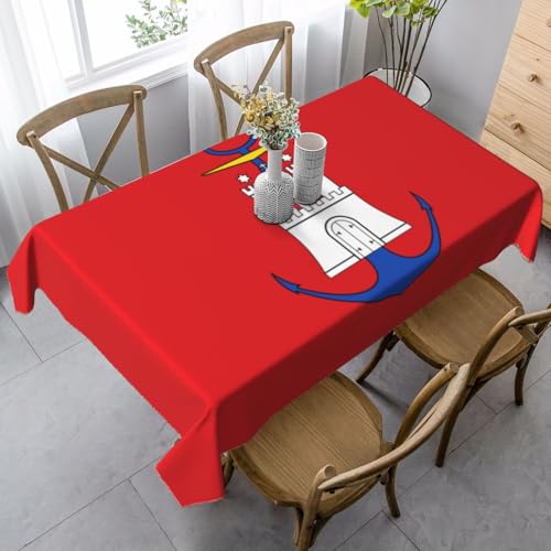 UYHhgqw Rechteckige Tischdecke mit Hamburger Flagge, 89 x 140 cm, Pfirsichhaut-Samtmaterial, perfekt für Thanksgiving, Weihnachten UYHhgqw Rechteckige Tischdecke mit Hamburger Flagge, 89 x 140 cm, Pfirsichhaut-Samtmaterial, perfekt für Thanksgiving, Weihnachten von UYHhgqw