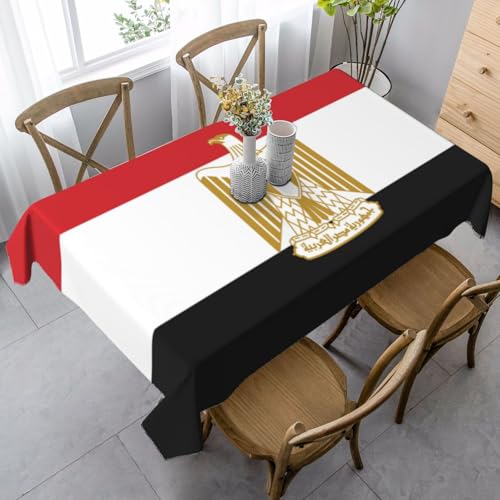 UYHhgqw Rechteckige Tischdecke mit ägyptischer Flagge, 89 x 140 cm, Pfirsichhaut-Samtmaterial, perfekt für Thanksgiving, Weihnachten UYHhgqw Rechteckige Tischdecke mit ägyptischer Flagge, 89 x 140 cm, Pfirsichhaut-Samtmaterial, perfekt für Thanksgiving, Weihnachten von UYHhgqw