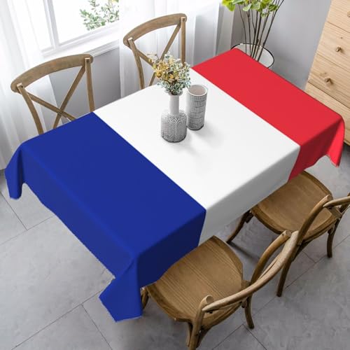 UYHhgqw Rechteckige Tischdecke mit französischer Flagge, 89 x 140 cm, Pfirsichhaut-Samtmaterial, perfekt für Thanksgiving, Weihnachten UYHhgqw Rechteckige Tischdecke mit französischer Flagge, 89 x 140 cm, Pfirsichhaut-Samtmaterial, perfekt für Thanksgiving, Weihnachten von UYHhgqw