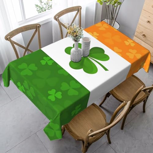 UYHhgqw Rechteckige Tischdecke mit irischer Flagge, 89 x 140 cm, Pfirsichhaut-Samtmaterial, perfekt für Thanksgiving, Weihnachten UYHhgqw Rechteckige Tischdecke mit irischer Flagge, 89 x 140 cm, Pfirsichhaut-Samtmaterial, perfekt für Thanksgiving, Weihnachten von UYHhgqw