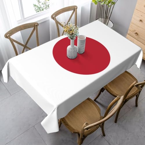 UYHhgqw Rechteckige Tischdecke mit japanischer Flagge, 89 x 140 cm, Pfirsichhaut-Samtmaterial, perfekt für Thanksgiving, Weihnachten UYHhgqw Rechteckige Tischdecke mit japanischer Flagge, 89 x 140 cm, Pfirsichhaut-Samtmaterial, perfekt für Thanksgiving, Weihnachten von UYHhgqw