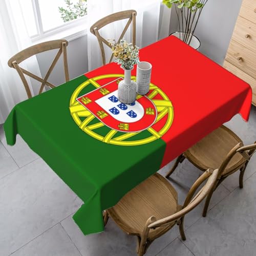 UYHhgqw Rechteckige Tischdecke mit portugiesischer Flagge, 89 x 140 cm, Pfirsichhaut-Samtmaterial, perfekt für Thanksgiving, Weihnachten UYHhgqw Rechteckige Tischdecke mit portugiesischer Flagge, 89 x 140 cm, Pfirsichhaut-Samtmaterial, perfekt für Thanksgiving, Weihnachten von UYHhgqw