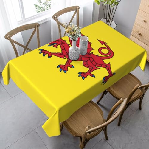 UYHhgqw Somerset County Flagge, rechteckige Tischdecke, 89 x 140 cm, Pfirsichhaut-Samtmaterial, perfekt für Thanksgiving, Weihnachten UYHhgqw Somerset County Flagge, rechteckige Tischdecke, 89 x 140 cm, Pfirsichhaut-Samtmaterial, perfekt für Thanksgiving, Weihnachten von UYHhgqw