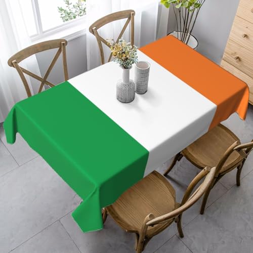 UYHhgqw Tischdecke mit irischer Flagge, rechteckig, 89 x 140 cm, Pfirsichhaut-Samtmaterial, perfekt für Thanksgiving, Weihnachten UYHhgqw Tischdecke mit irischer Flagge, rechteckig, 89 x 140 cm, Pfirsichhaut-Samtmaterial, perfekt für Thanksgiving, Weihnachten von UYHhgqw