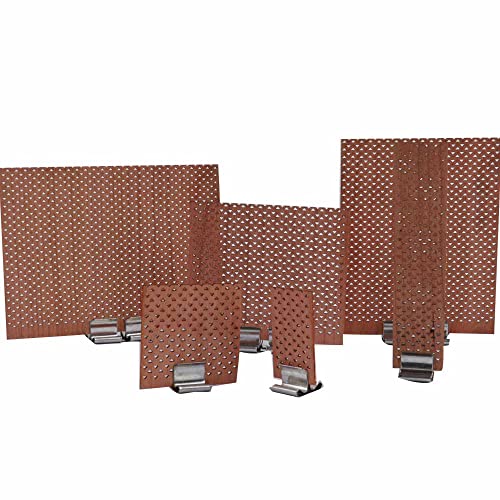 UYSSJTGAZ 20 x 36 mm, 10/20 Stück, große Kerzendochte aus Holz mit dreieckigem Loch und Metallsockel, Sojawachs-Kerzenkerne, Parffinwachsdochte, DIY-Kerzenherstellung(20pcs) von UYSSJTGAZ
