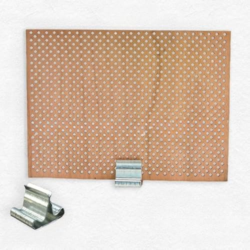 UYSSJTGAZ 36–101 mm, 2/4 Sets, breite, Hohle Diamant-Dochte aus großem Holz zur Kerzenherstellung mit Metalldochthalter, rauchfreie Sojakerzen, Crackle-Holzdochte(2sets,101 * 76mm) von UYSSJTGAZ