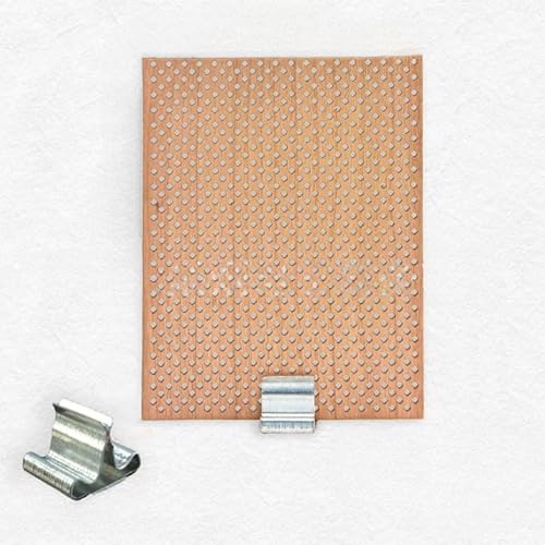 UYSSJTGAZ 36–101 mm, 2/4 Sets, breite, Hohle Diamant-Dochte aus großem Holz zur Kerzenherstellung mit Metalldochthalter, rauchfreie Sojakerzen, Crackle-Holzdochte(2sets,70 * 90mm) von UYSSJTGAZ